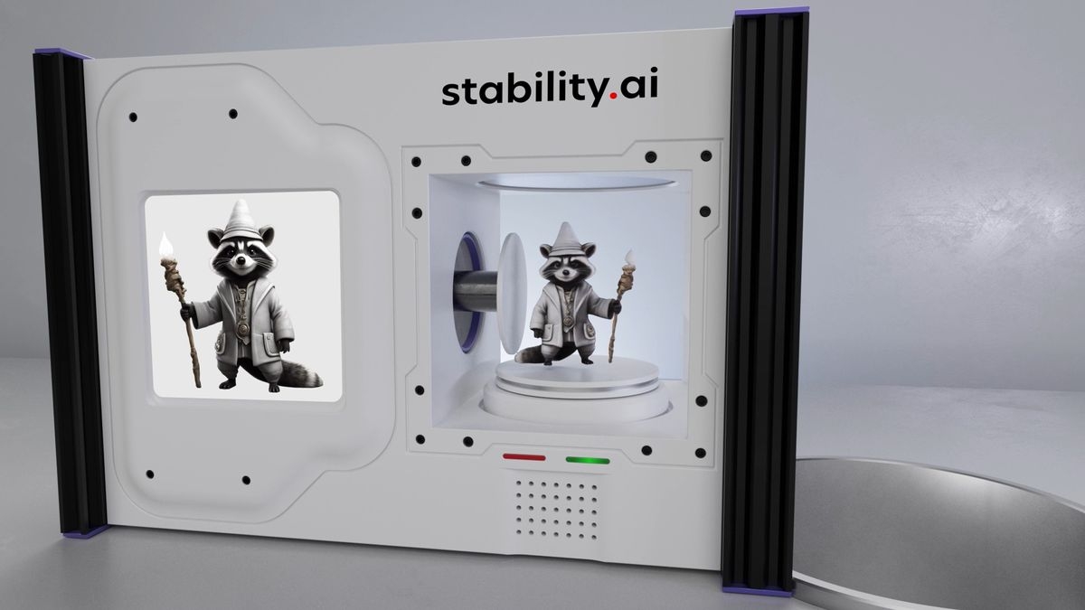 Stability AI تطلق أداة جديد لتحويل الصور إلى مقاطع ثلاثية الأبعاد