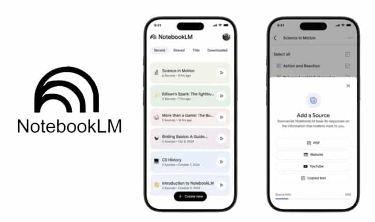 جوجل تطلق تطبيق NotebookLM رسميا على الهواتف