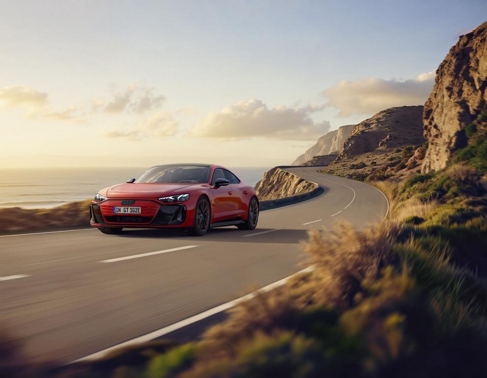 أودي تطلق سياراتها E-Tron GT Quattro الكهربائية