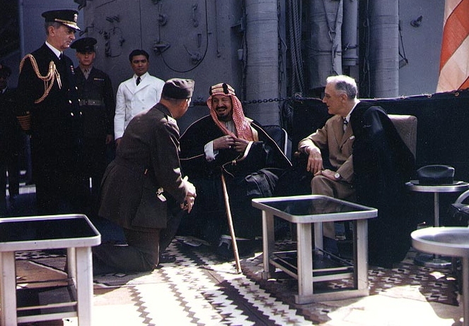 "كوينسي 1945".. لقاء تاريخي أرسى دعائم التحالف السعودي الأمريكي