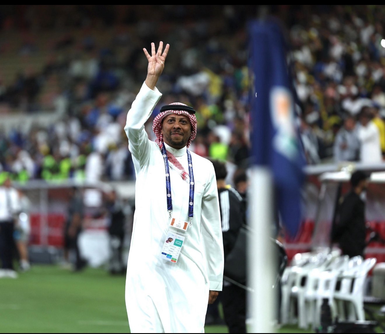 لؤي مشعبي يعلق بعد تحديد موعد نهائي كأس خادم الحرمين الشريفين