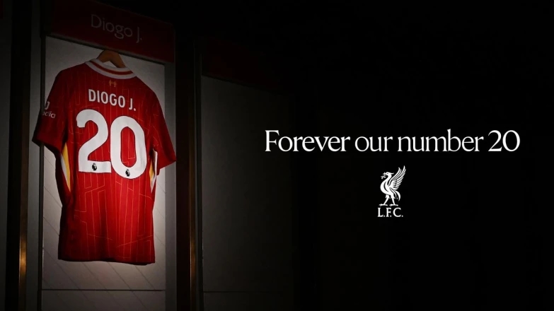 ليفربول يحجب القميص رقم '20' للأبد تكريما لجوتا