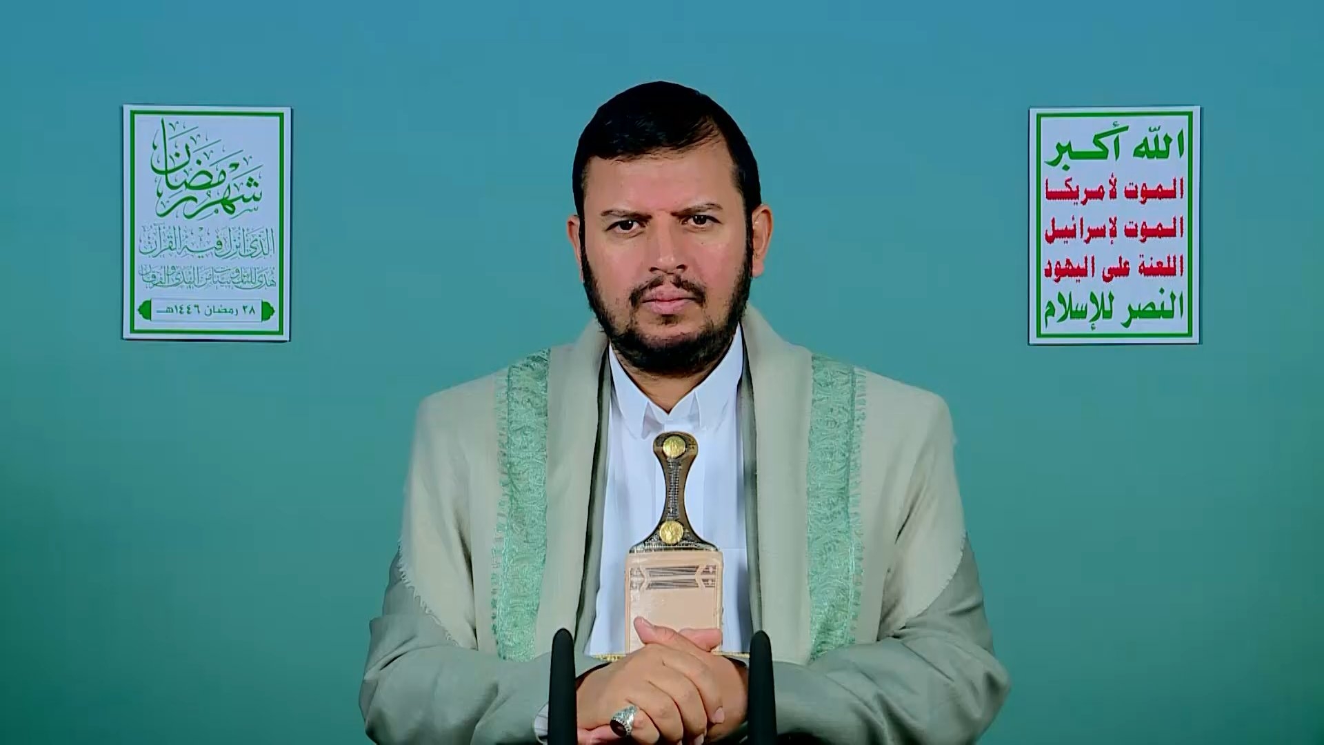 السيد القائد: لن يؤثر الأمريكي على عملياتنا العسكرية في البحر أو بالقصف الصاروخي على الكيان السيد