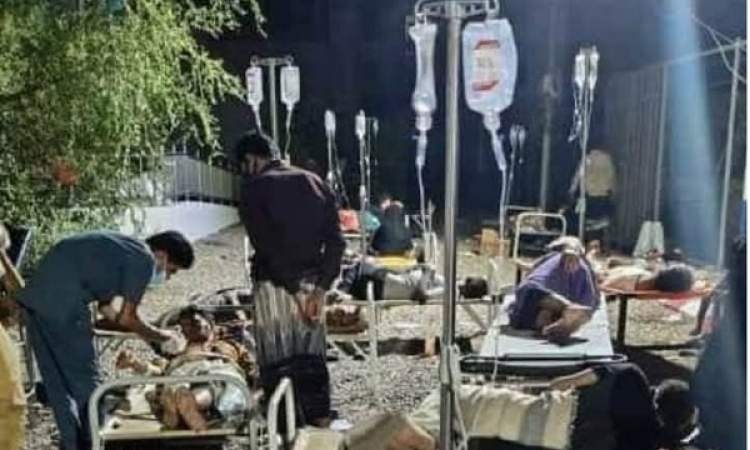 كارثة صحية في المناطق الواقعة تحت سيطرة التحالف