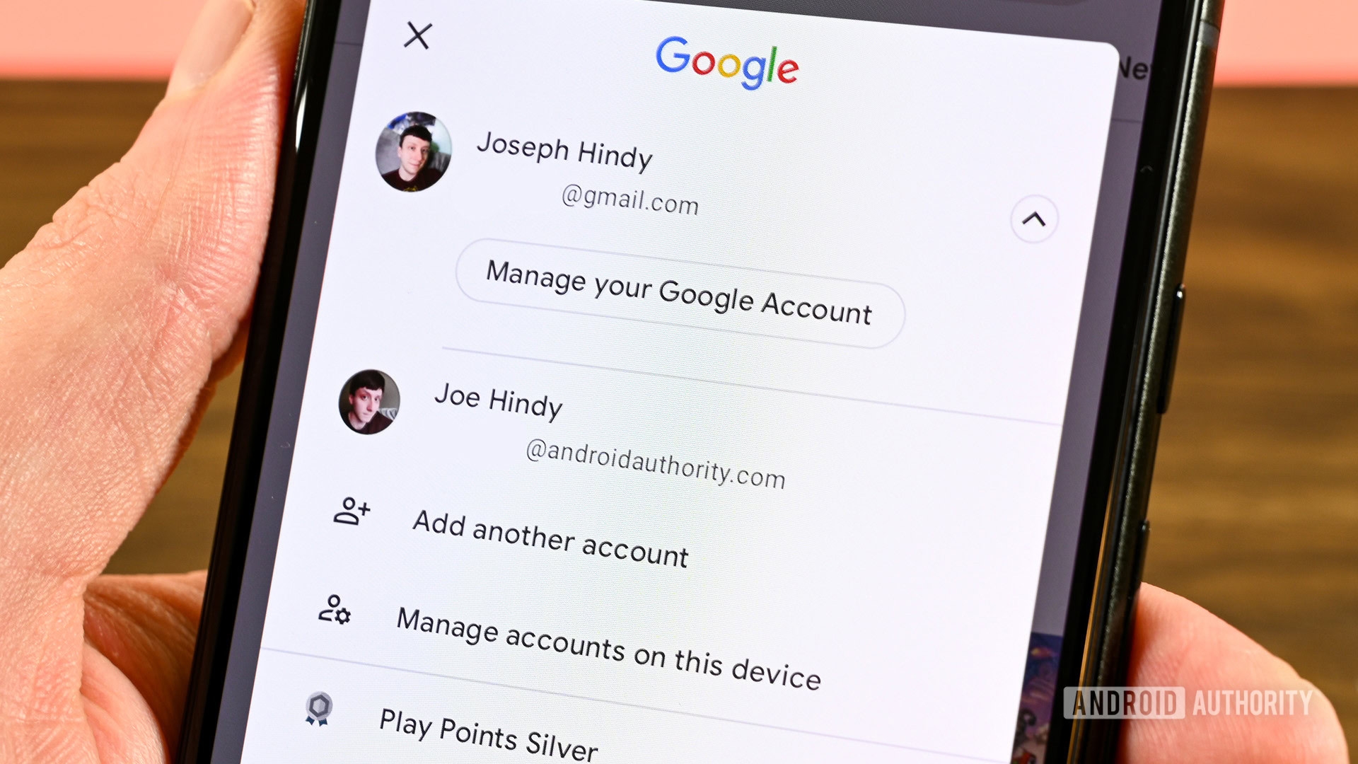 Google's fresh, clean account switcher is rolling out now to more apps