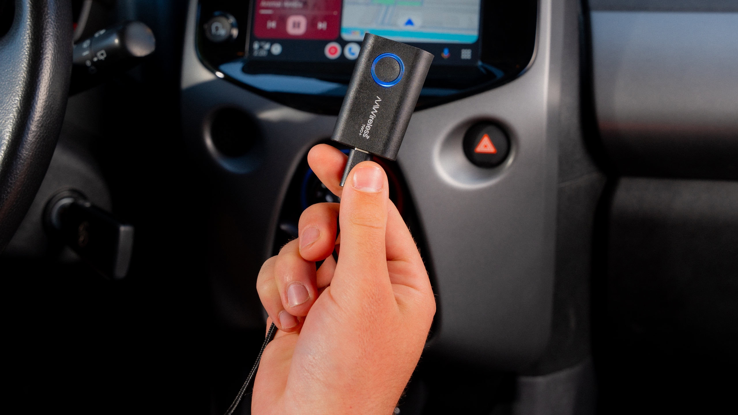 This dongle brings wireless Android Auto and Apple CarPlay to your car
