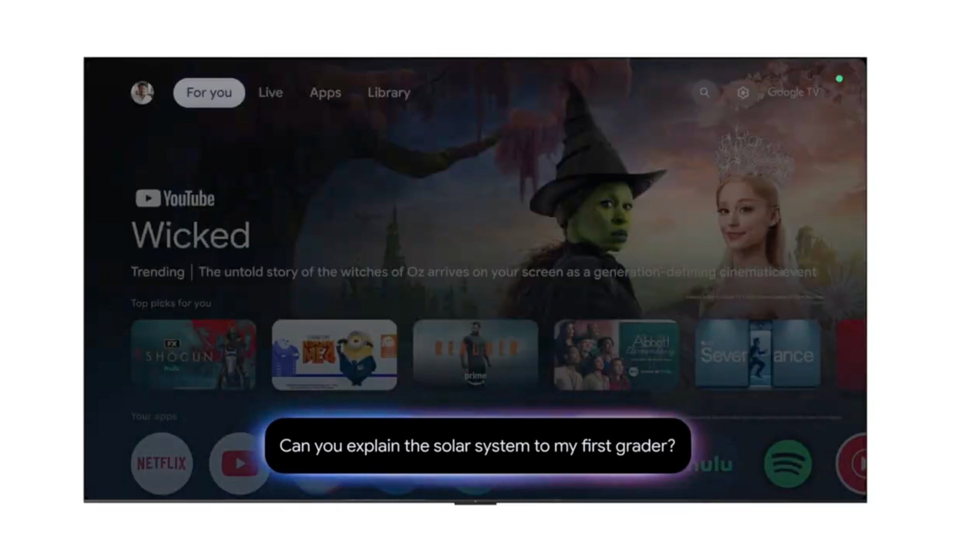 Gemini is coming to Google TV later this year, but the Google TV Streamer has to wait