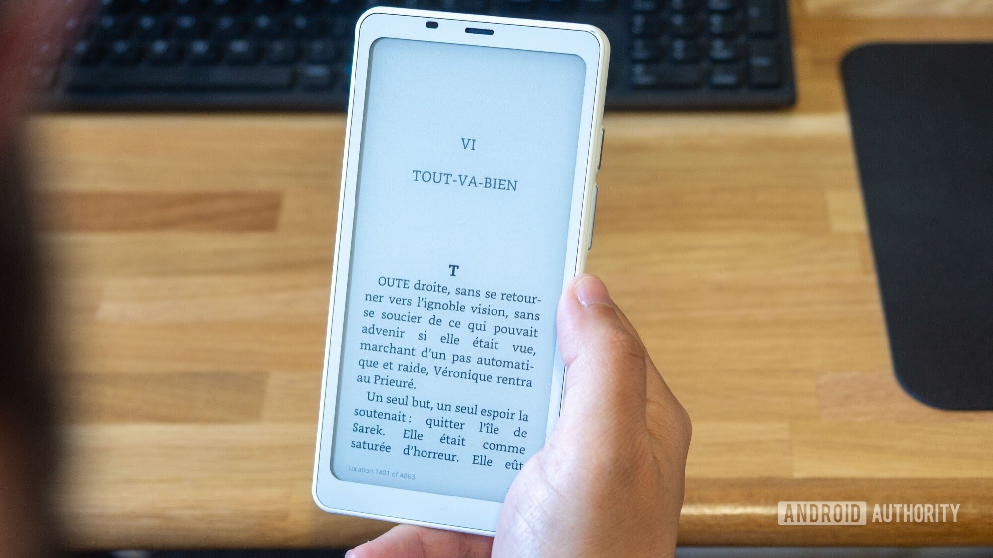 I ditched my Kindle for this small phone-sized Android e-ink reader, and I'm not going back