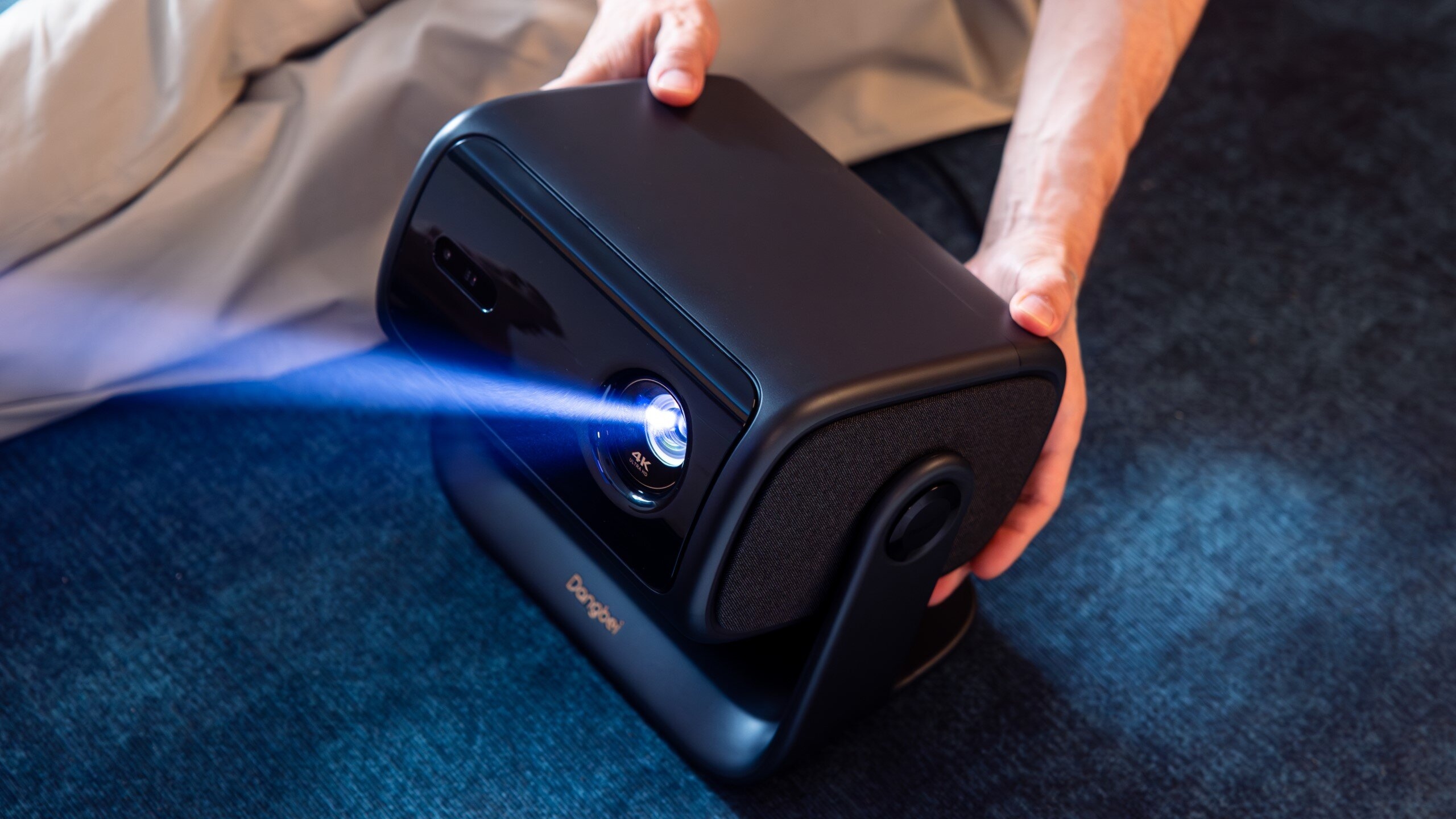 This new 4K Google TV projector just had its price slashed by hundreds of dollars