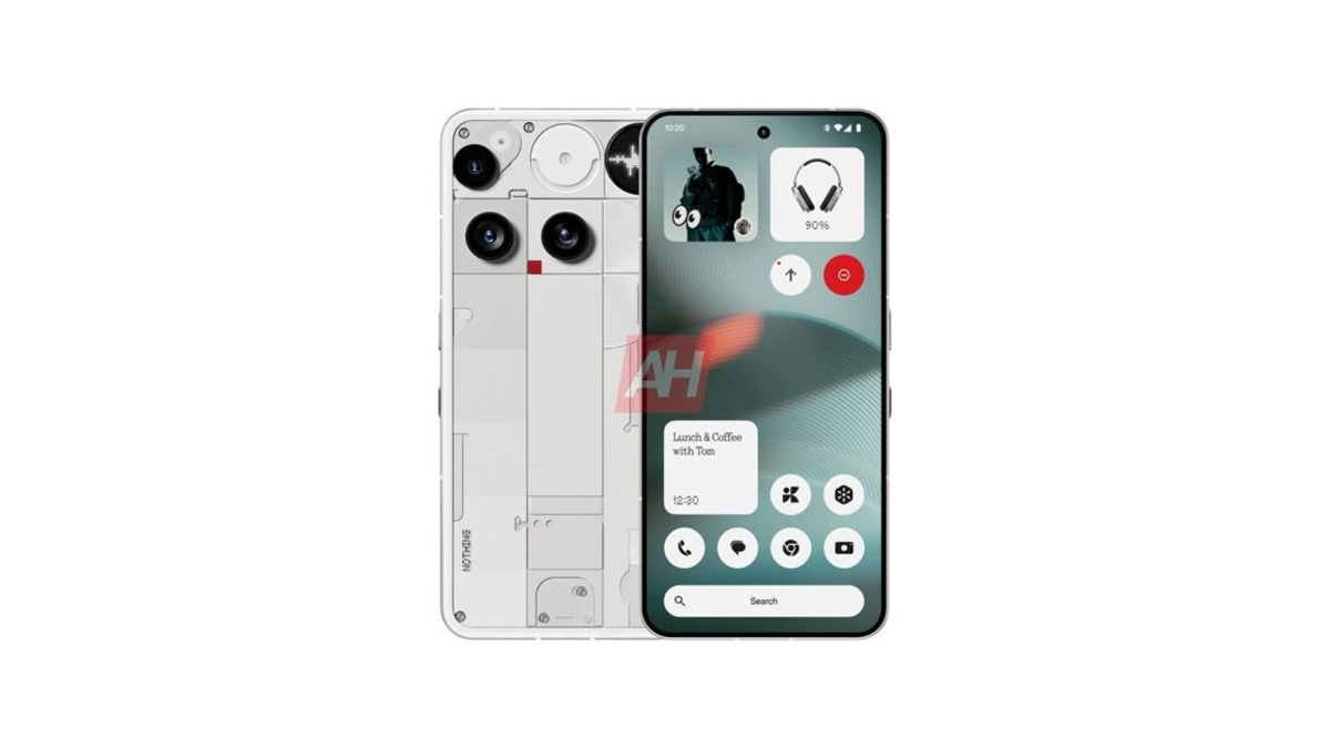 Check out these Nothing Phone 3 renders showing off its black and white colorways