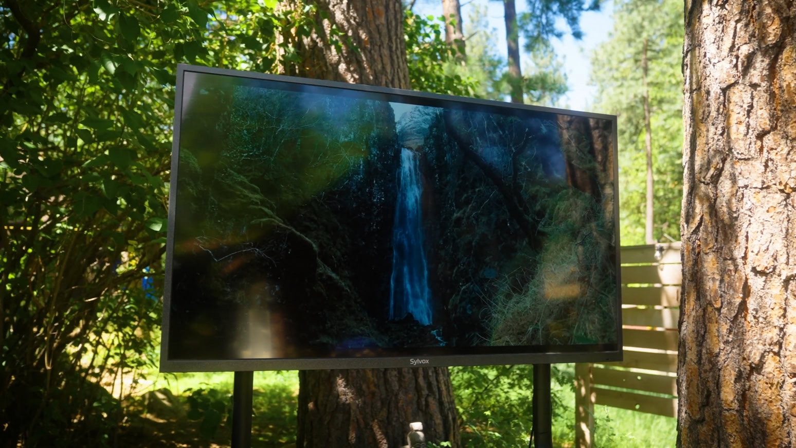 Deal: Get up to $500 off SYLVOX 55-inch Outdoor Gaming TV combos!