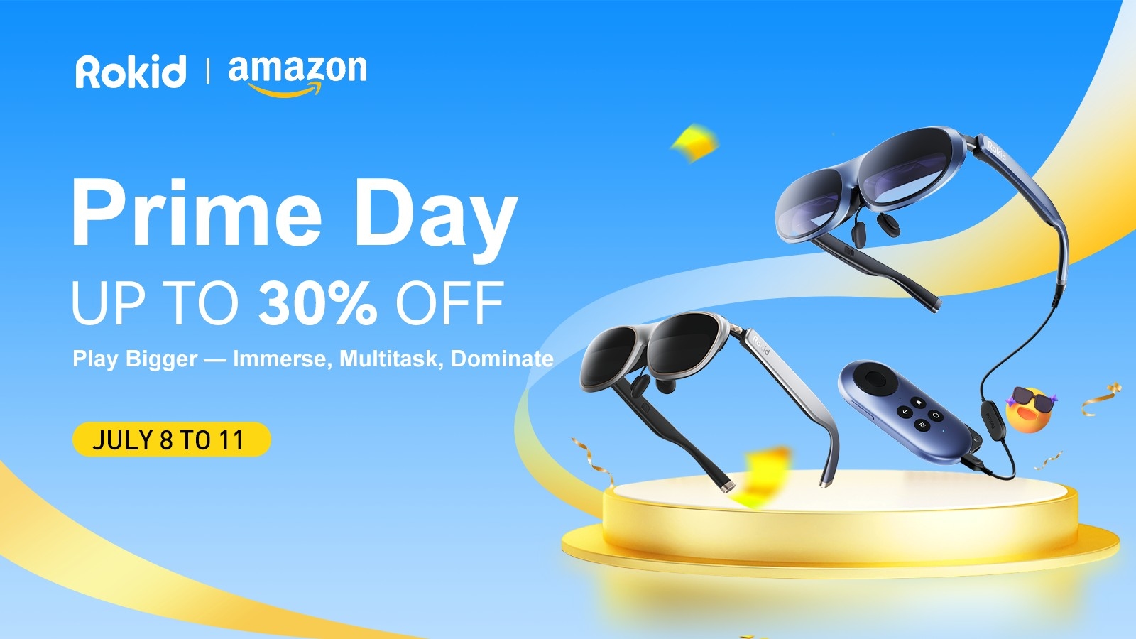 Rokid's AR glasses are the wearable monitors you need, and they are now 30% off for Prime Day