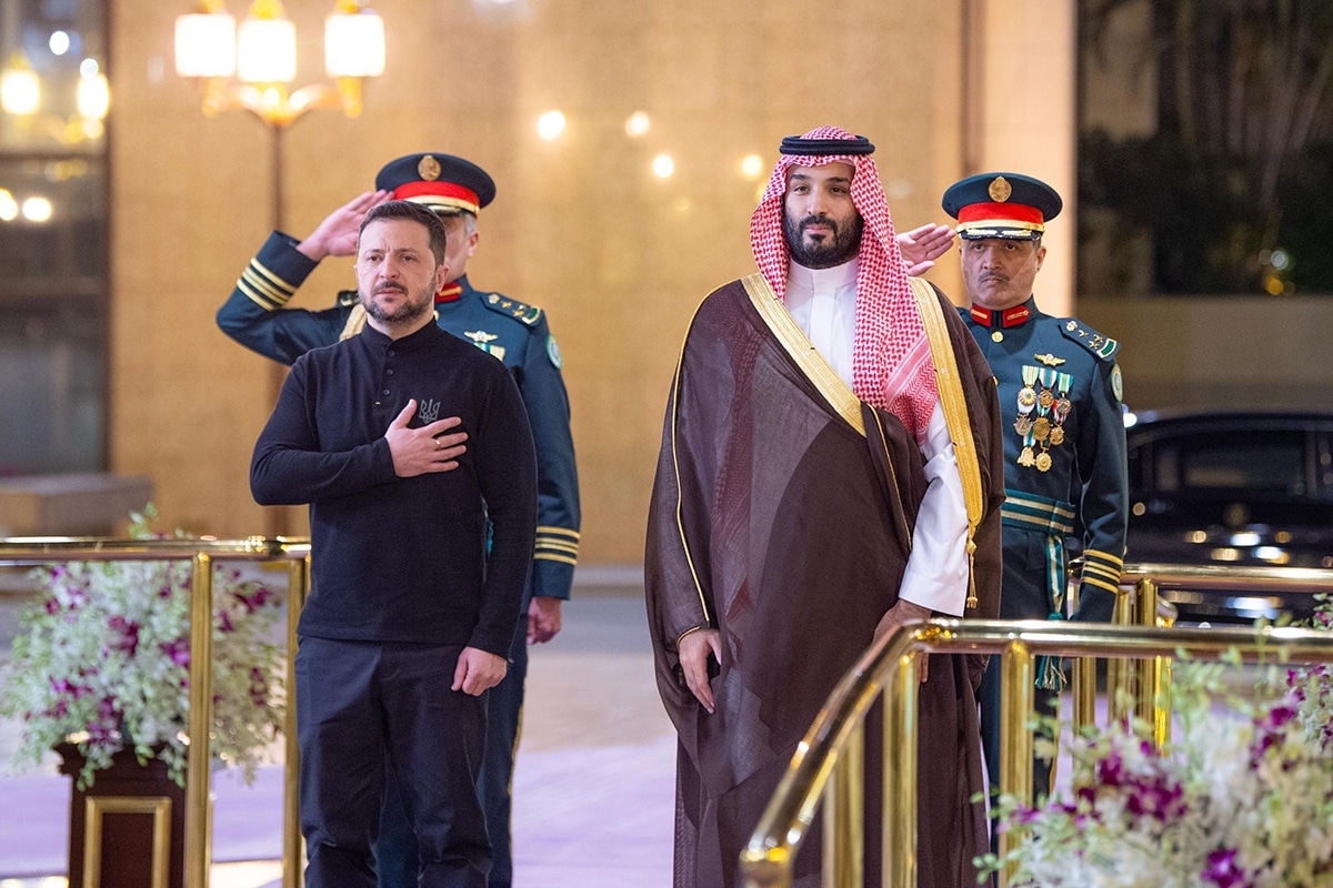 Saudi Crown Prince, Ukrainian President meet to discuss Russia-Ukraine conflict