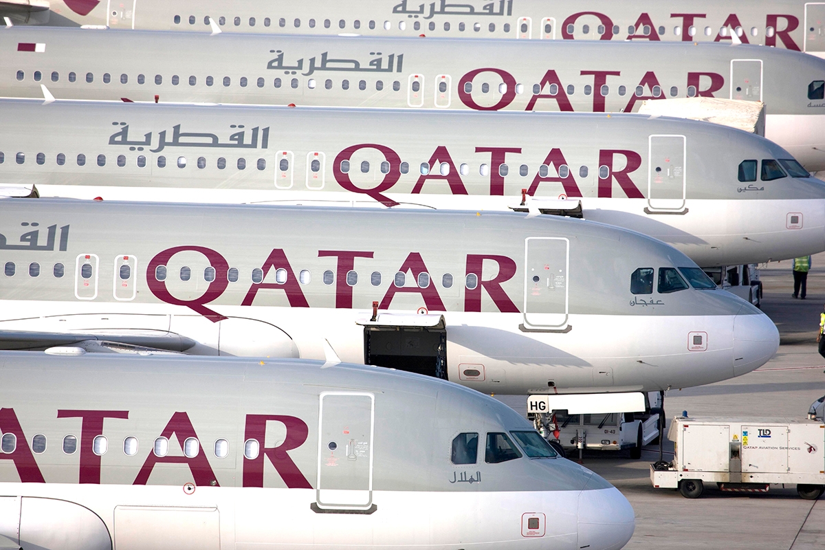 Qatar Airways says tariff impact manageable with aircraft spares stockpile