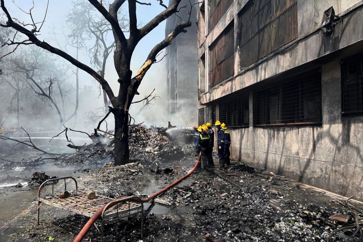 Air India flight to London crashes near Ahmedabad airport with over 200 on board