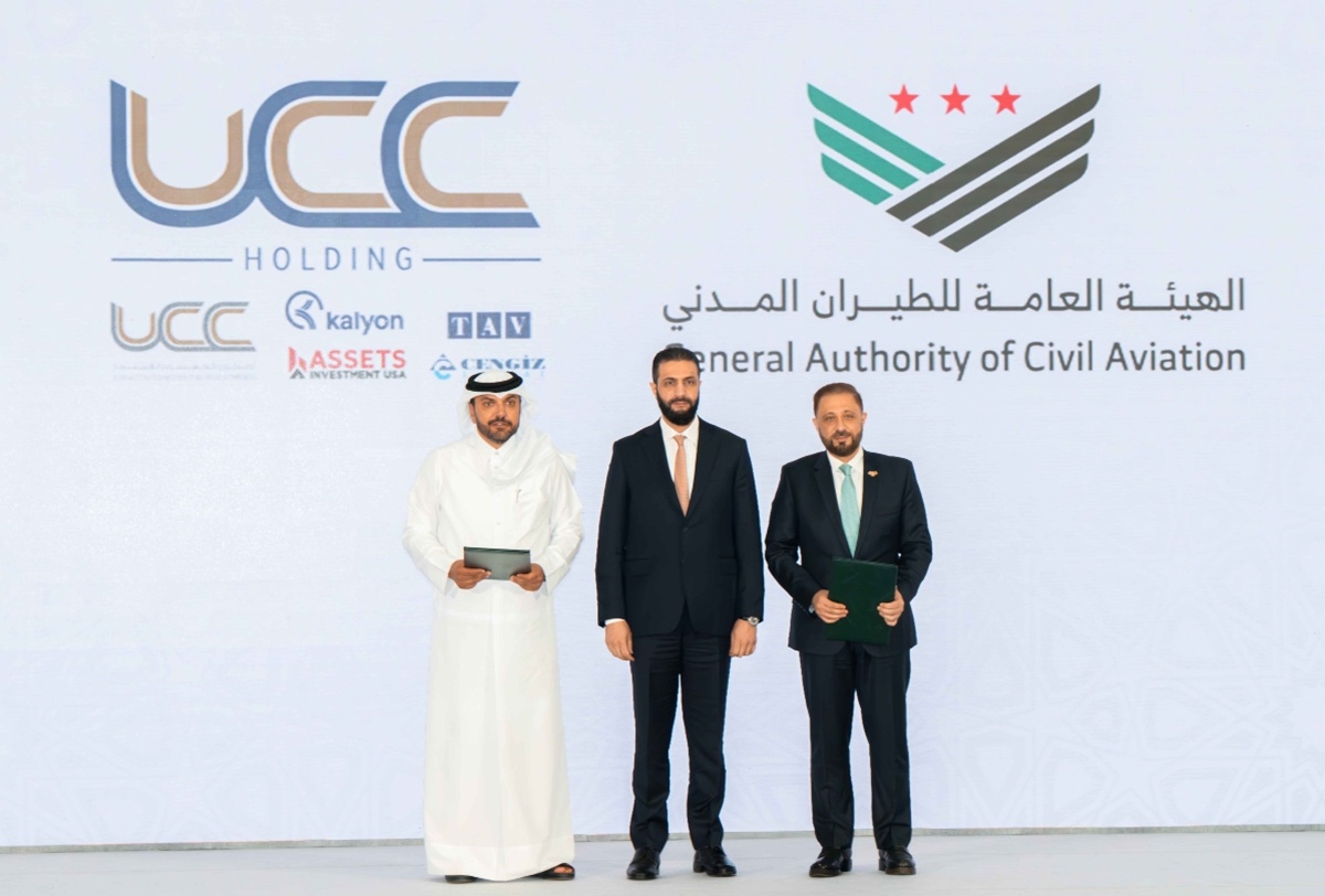 Syria signs $4bn deal with Qatar-backed consortium to rebuild Damascus Airport as regional aviation hub with 90,000 jobs