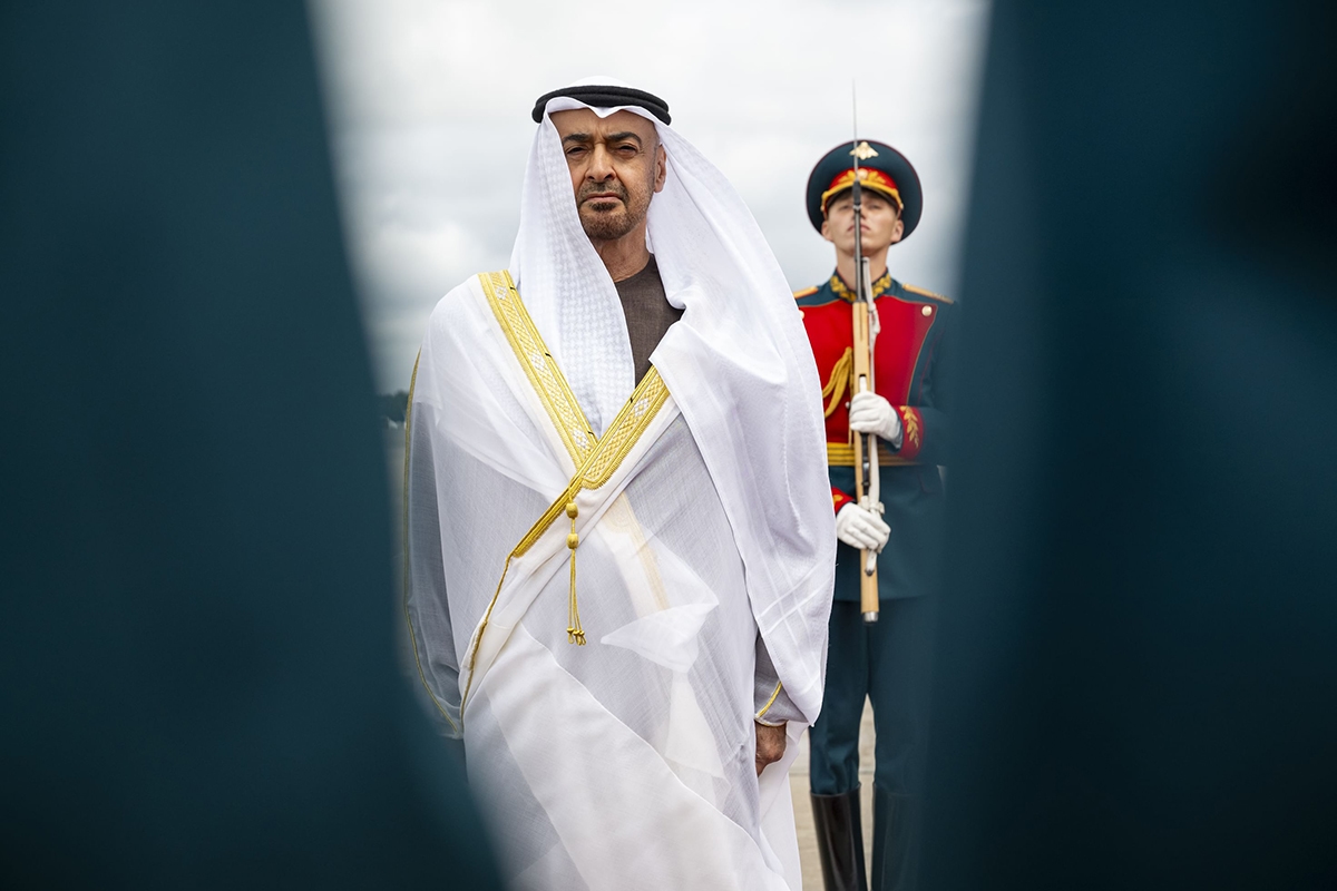 UAE President Sheikh Mohamed bin Zayed arrives in Moscow for talks with Putin