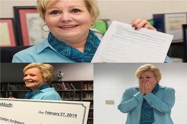 : تربح معلمة أمريكية متقاعدة 10 آلاف دولار مقابل قراءة سطر واحد!