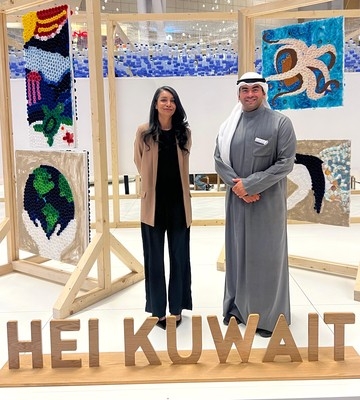 Warba Bank Sponsors the Recycling Art Exhibition by HEI Schools Kuwait at The Avenues