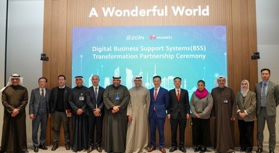 Zain Kuwait partners with Huawei to enrich customer experiences through digital Business Support System (BSS) transformation project