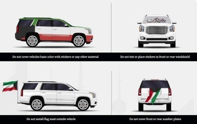 Kuwait Sets Strict Vehicle Decoration Rules for National Day Celebrations