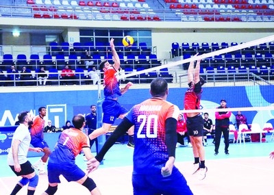 Kazma leads the Kuwait Volleyball League with a perfect record