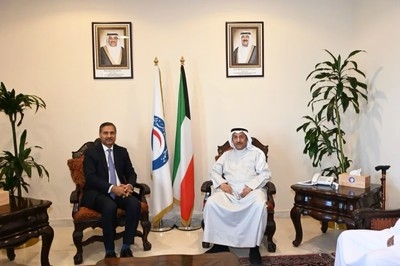Kuwait Red Crescent and Indian Embassy Discuss Strengthening Humanitarian Ties