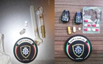 Kuwait Police Bust Two Drivers with Drugs in Vehicle After Suspicious Stop