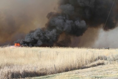 Evacuations ordered as winds pose challenges for firefighters battling blaze in Calif