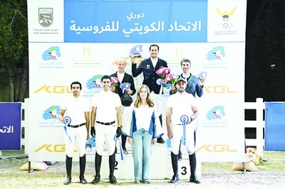 Ali Al-Kharafi wins sixth round of equestrian championship