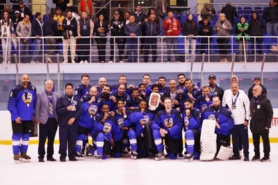 Kuwait crushes Iran 11-0 to win bronze at the Ice Hockey World Championship Division IV