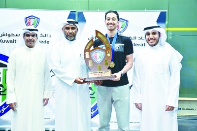 Al-Qurain clinches historic squash league title with a flawless record