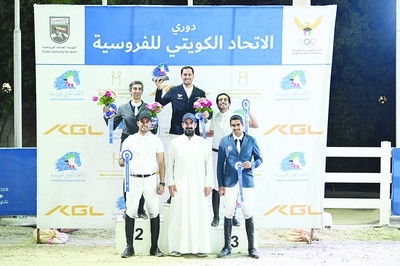 Al-Kharafi continues winning streak at Kuwait Equestrian Federation Championship