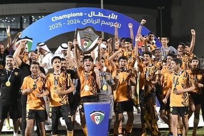 Qadsia clinches Under-15 League title with 1-1 draw against Kuwait Club