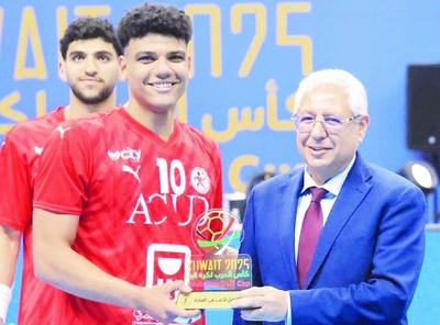 Morocco and Egypt Ambassadors attend 10th Arab Handball Cup in Kuwait