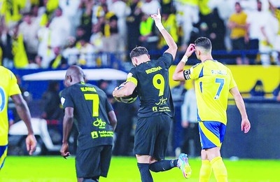 Al-Ittihad edges Al-Nassr in dramatic comeback to boost title hopes