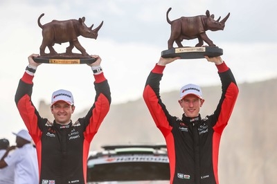 TOYOTA GAZOO Racing claims historic 5th consecutive victory at Safari Rally Kenya
