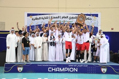 Kuwait Club seals fourth straight Volleyball Premier League title
