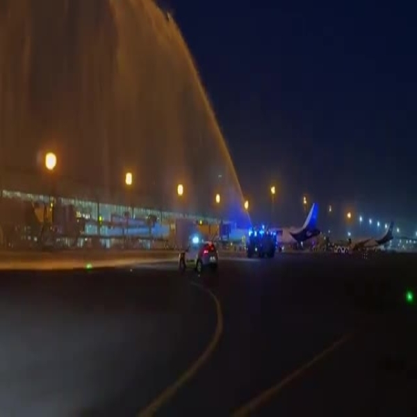 Kuwait Airways Airbus A321neo aircraft arrives in Kuwait