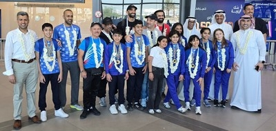 Kuwait gymnastics delegation celebrated after West Asian success