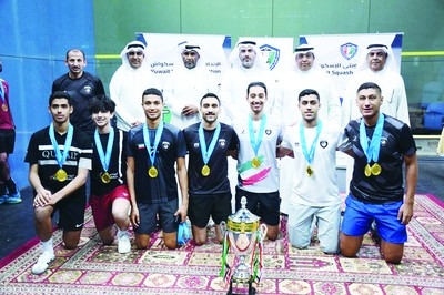 Al-Qurain clinches Squash Federation Cup, secures historic double