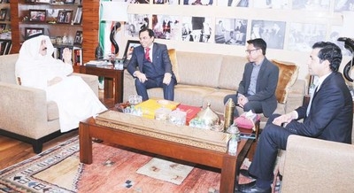 Strengthening Media Relations: Pakistan's Ambassador Visits Arab Times