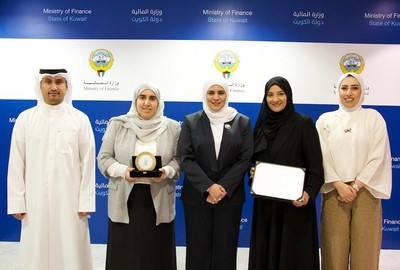 Kuwait's Ministry of Finance wins Sharjah Award for Public Finance