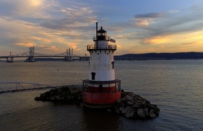 Historic New York lighthouse was vandalized and set on fire