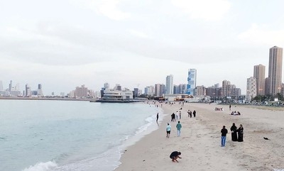 Humidity cranks up Kuwait's Eid weekend heat