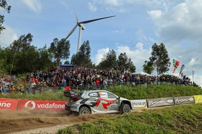 TOYOTA GAZOO Racing ascends the podium once again at Rally de Portugal