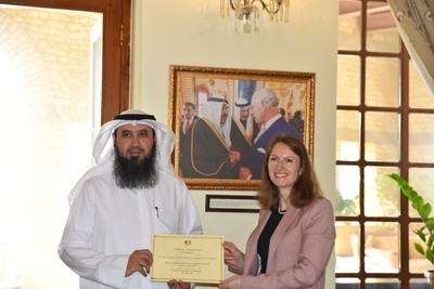 UK embassy honors ex-KSE head for reinforcing Kuwait-UK engineering ties