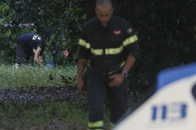 American man detained in Greece over suspected double killing of infant and woman in Rome
