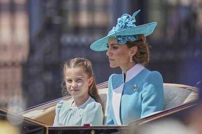 Charlotte pays subtle tribute to Queen Elizabeth at Trooping the Colour