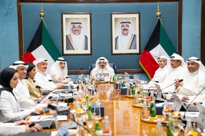 Kuwaiti Cabinet reviews security, economic projects in weekly meeting
